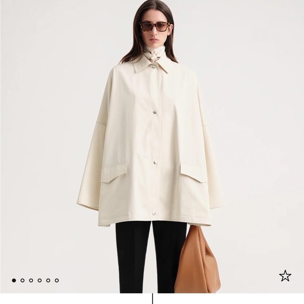 Toteme cotton oversized jacket